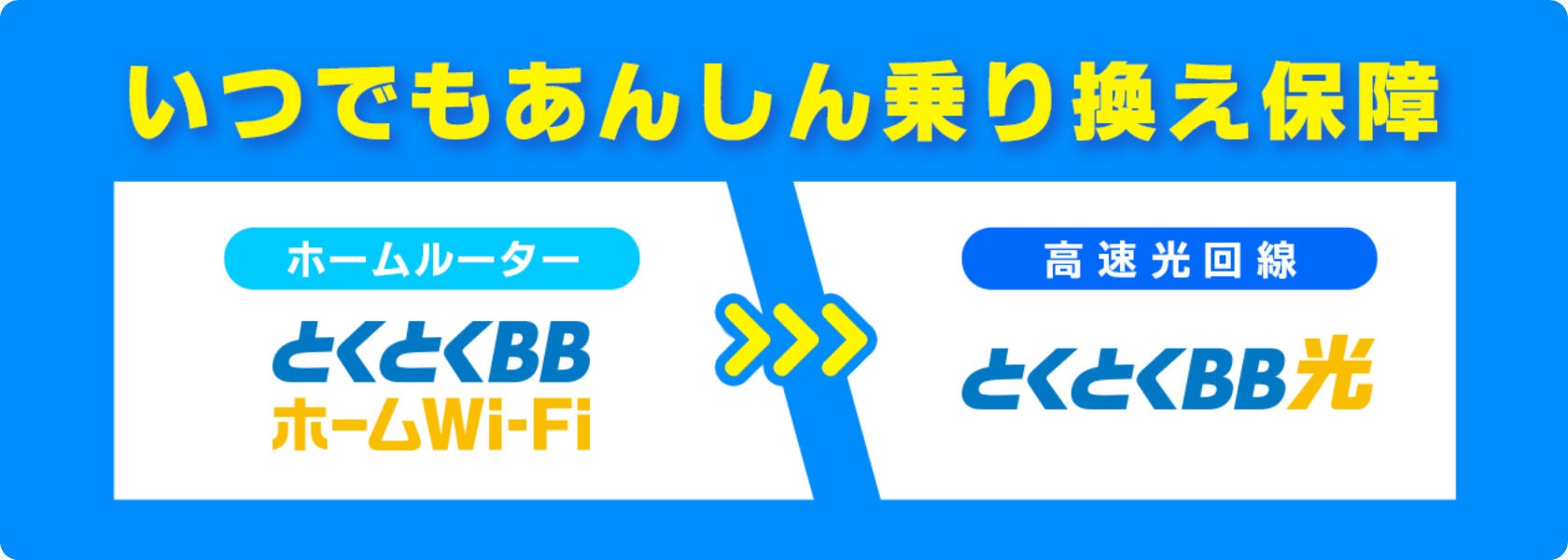WiMAX→とくとくBB光 byGMO ドコモ光 auひかり SoftBank光 SoftBank Air