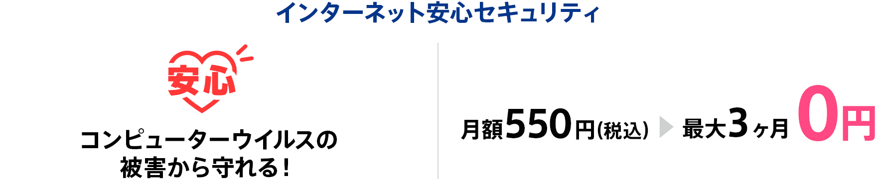 インターネット安心セキュリティ