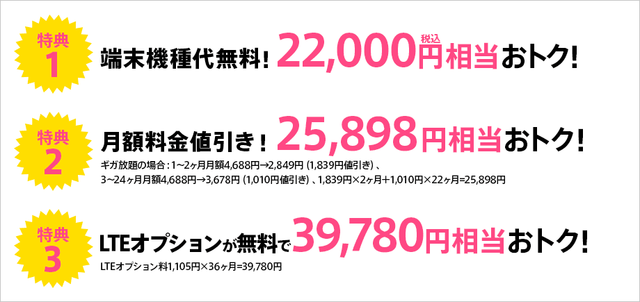 gmoとくとくbb ストア wimax2 lteオプション無料プラン 月額激安